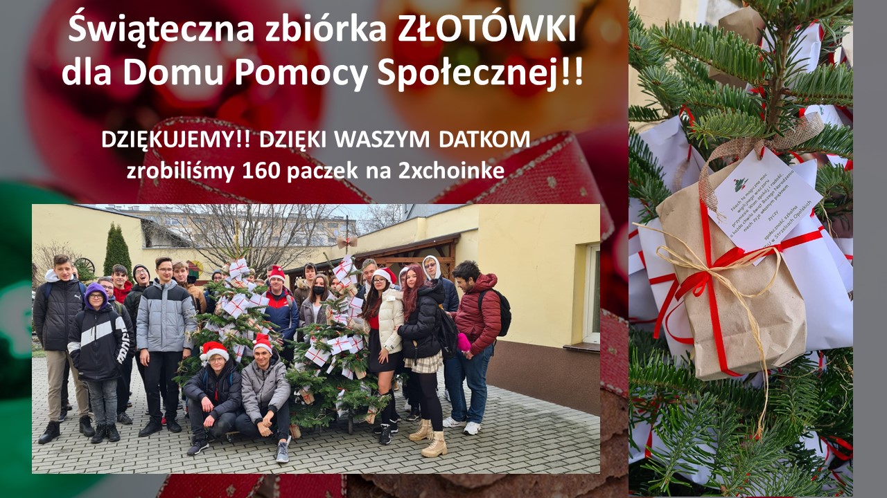 Świąteczna zbiórka „złotówki” dla Domu Pomocy Społecznej w Strzelcach Opolskich