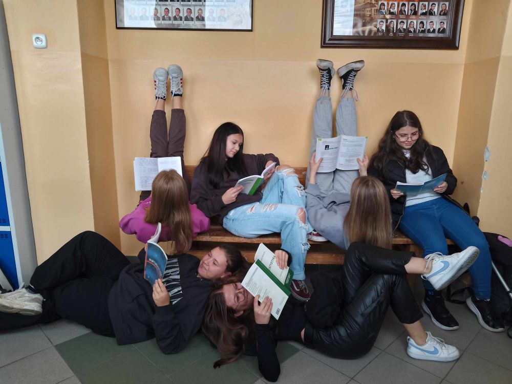 Akcja „PRZERWA NA CZYTANIE” – bicie rekordu w naszej szkole
