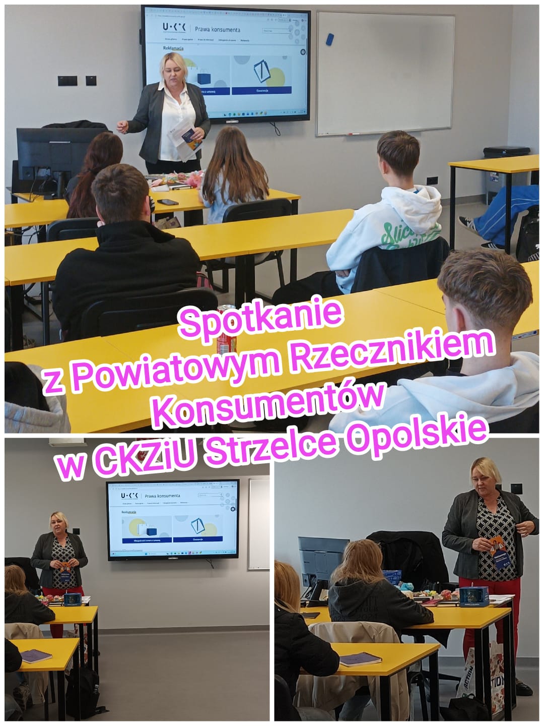 Ciekawa lekcja Biznesu i Zarządzania w CKZiU w Strzelcach Opolskich!